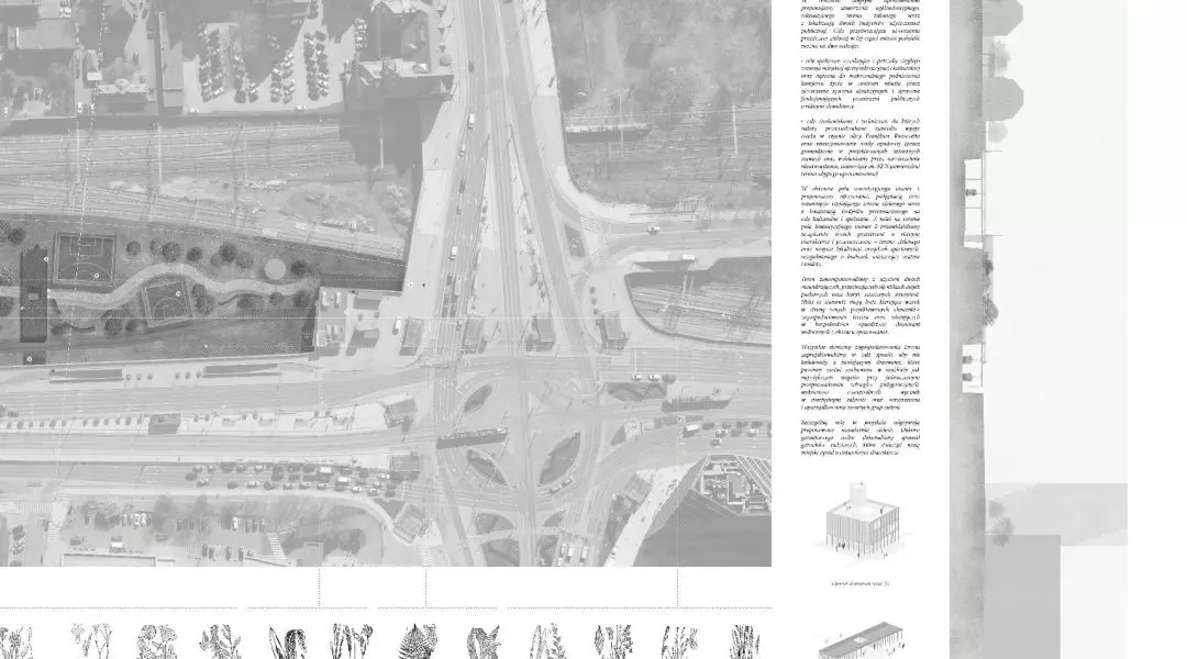 III Nagroda w konkursie na projekt urbanistyczny zagospodarowania terenów przy ul. F. Roosevelta w Poznaniu