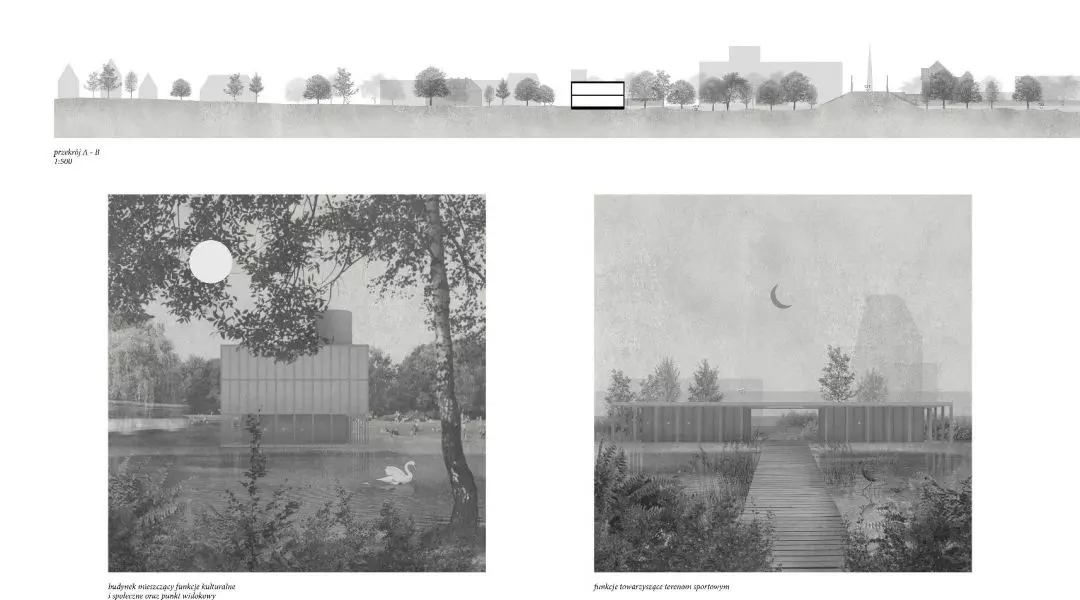 III Nagroda w konkursie na projekt urbanistyczny zagospodarowania terenów przy ul. F. Roosevelta w Poznaniu