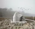 Western elevation of the observation post