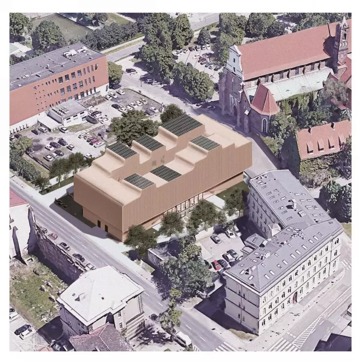 widok bird`s-eye view