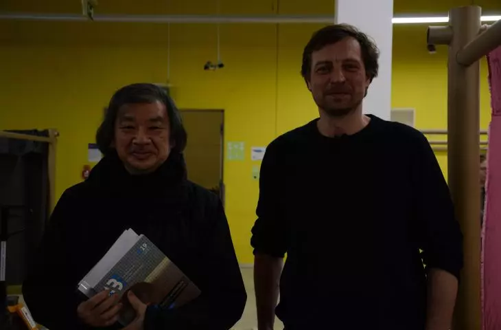 Schigeru Ban i Jerzy Łątka