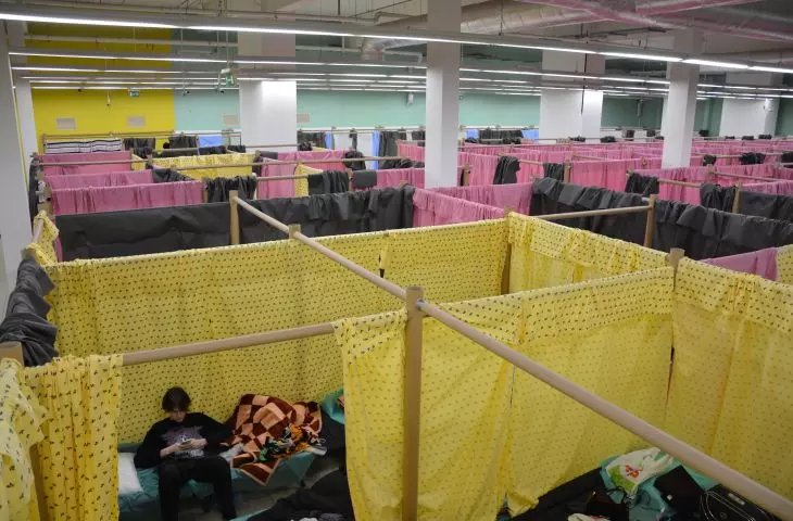Boxes provide privacy