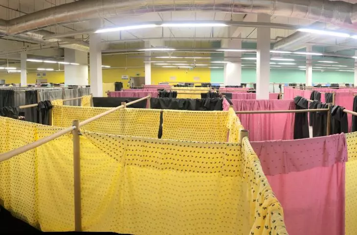 Paper Partition System in Chelm, panorama