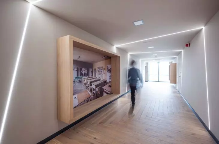 the art and education center primarily houses artist residencies and craft studios 