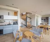 comfortable apartments are designed for artists