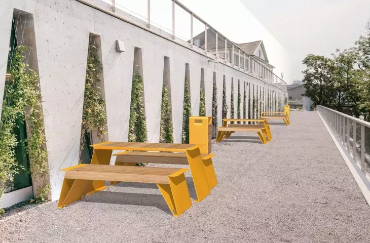 Meble miejskie Københagen Outstanding. Kolekcja Nyboder