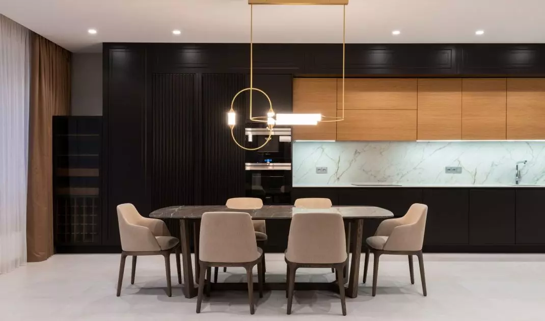 Lighting in a modern form