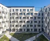 The heart of the development is the inner courtyard