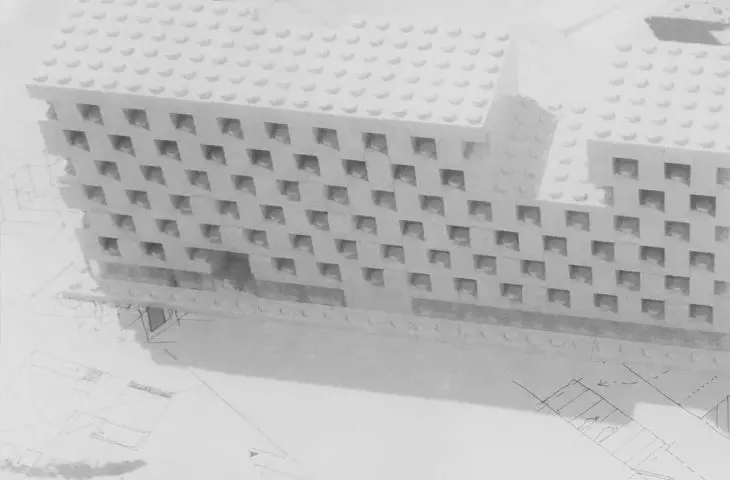 model z klocków Lego