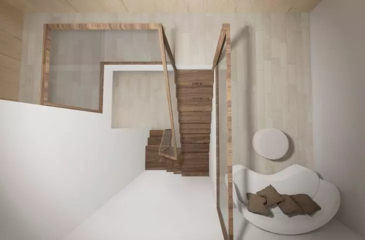 Widok z piętra mieszkania