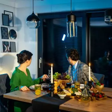 Frame from the TV series