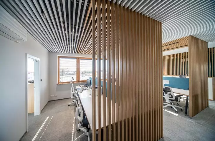 C/65 panels in a vertical arrangement
