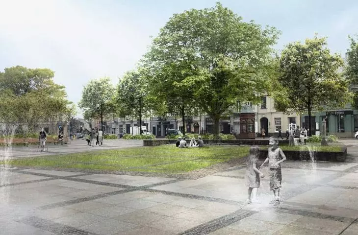 Market Square in Kielce