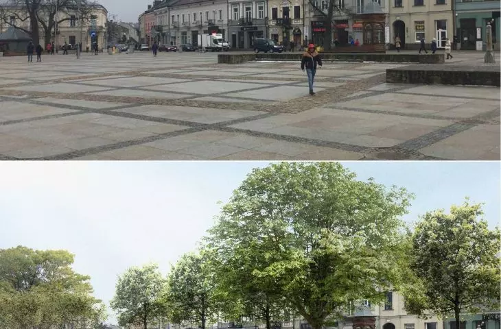 Market Square in Kielce