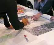 Participants during project work