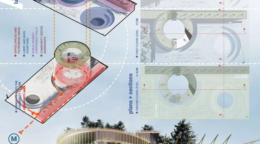II Nagroda, proj.: Andrei Nitu Sararu