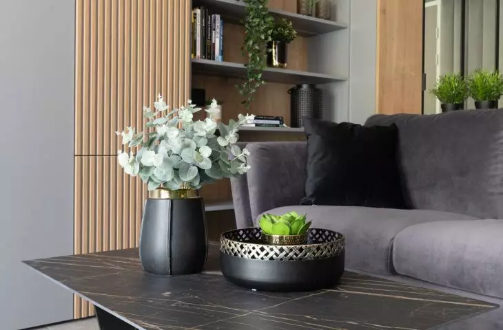 Living room development - detail