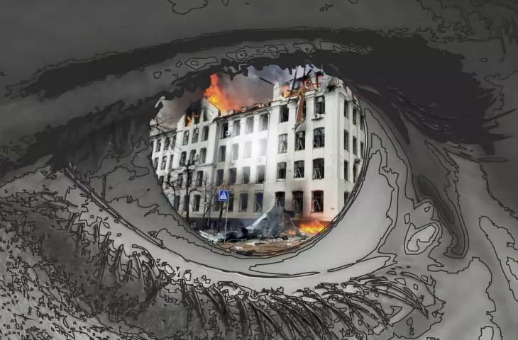 War completely strips architecture of its function, which is to provide security