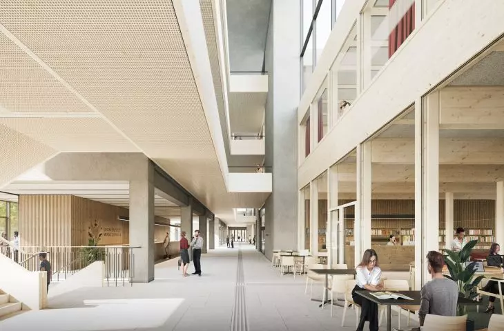 Visualization of the lobby