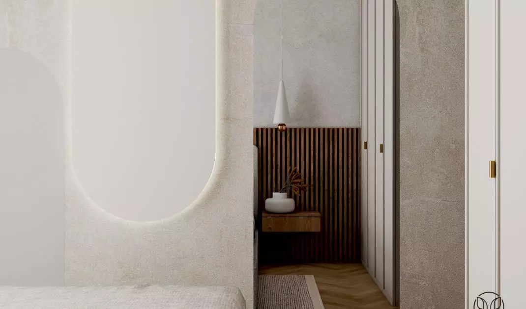 Entrance to the bedroom
