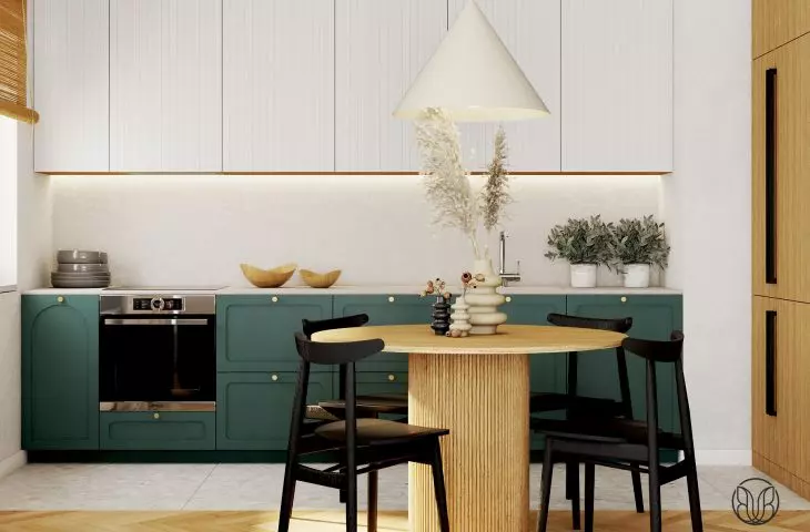 Kitchen and dining room