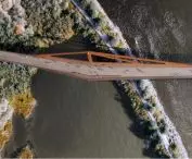Visualization of the footbridge