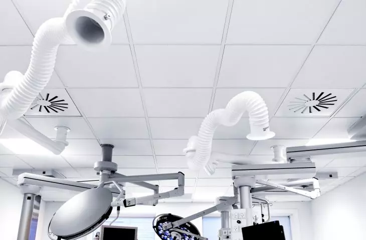 Gyprex Asepta - tiles for cassette ceilings in rooms with higher hygienic requirements