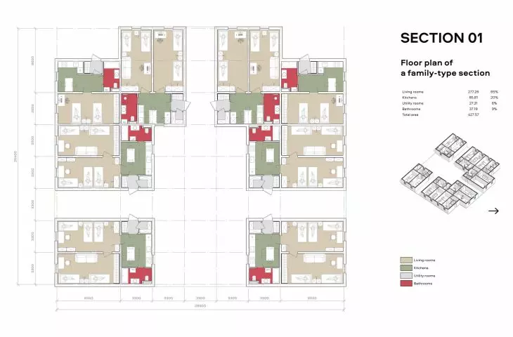 Przykładowy plan dla jednej z sekcji