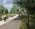 II Nagroda w konkursie na projekt Alei Noworybnickiej, projekt „Nowo_Rybnicka”