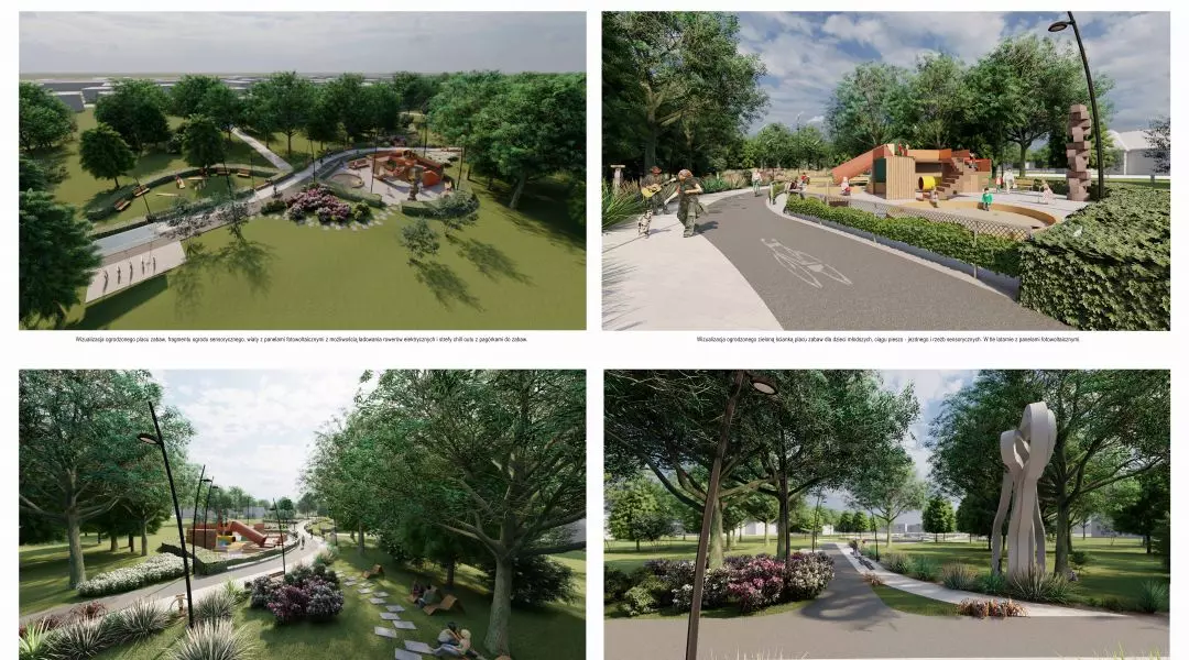 II Nagroda w konkursie na projekt Alei Noworybnickiej, projekt „Nowo_Rybnicka”