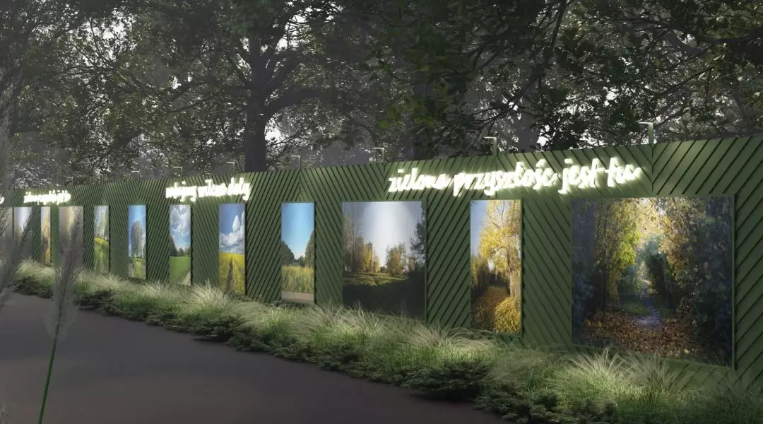 III Nagroda w konkursie na projekt Alei Noworybnickiej, projekt „Aleja do zgody”