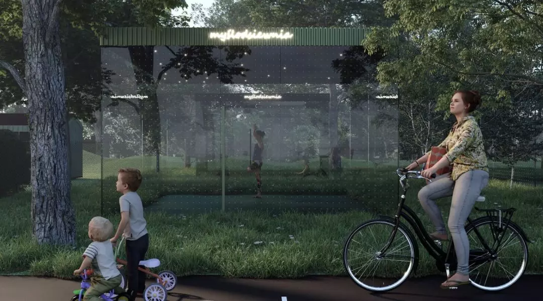 III Nagroda w konkursie na projekt Alei Noworybnickiej, projekt „Aleja do zgody”