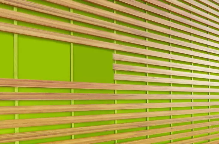 Facade membrane - wood