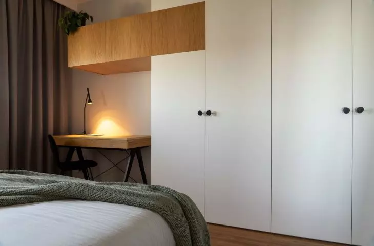 Bedroom - desk view