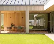 House in a clearing promotes relaxation