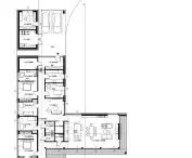 House in the clearing, projection