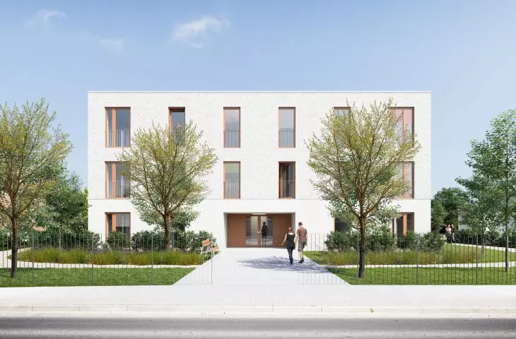 Visualization of the building