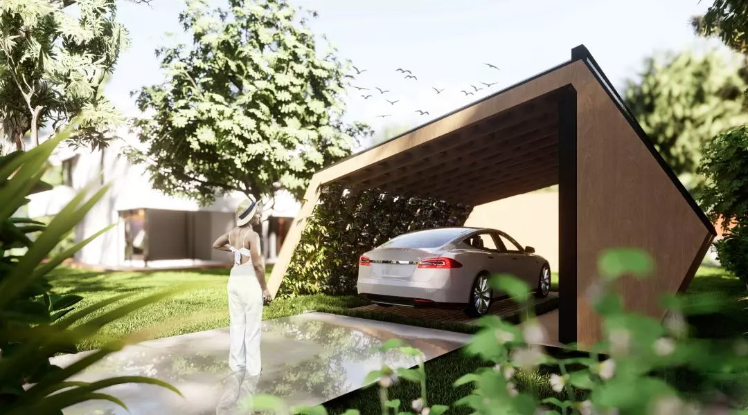 Wyróżnienie w kategorii Carport przyszłości