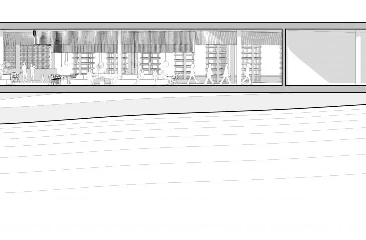 Långhus, cross-section