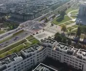 Wizualizacja okolic Świątyni Opatrzności Bożej