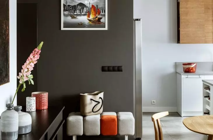 view of the kitchen from the living room