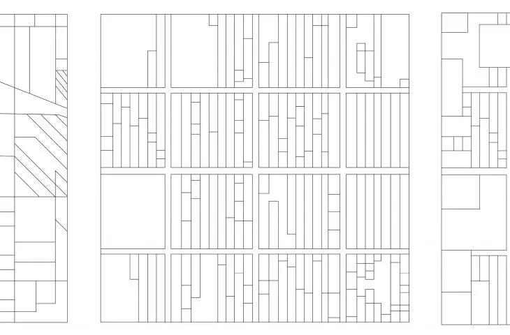 Multitopia project, graphical analysis of field layouts