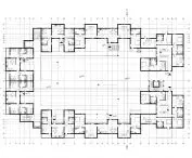 Co-life 2.0 project, second floor plan