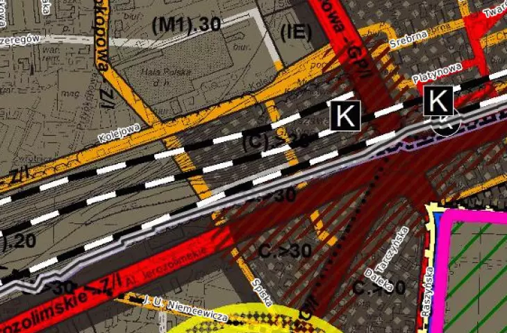 Study of Conditions and Directions for Spatial Development of Warsaw