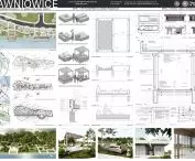 Wyróżnienie (ex aequo) w konkursie na projekt stacji przystankowych Mariny Gliwice