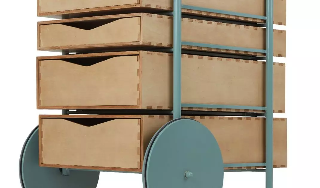 Cart with drawers