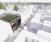 Projekt Centrum artystycznego w Łodzi to plomba między kamienicami