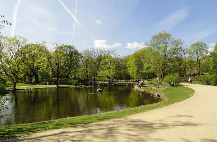 Krasinski Garden in Warsaw