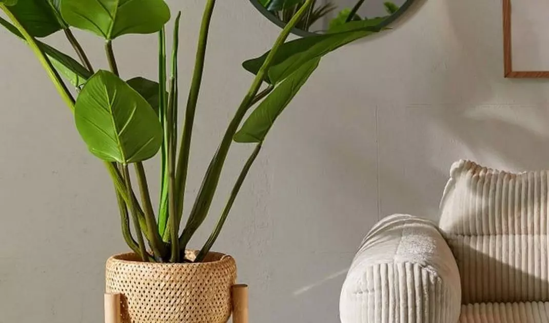 Rattan flower pot cover