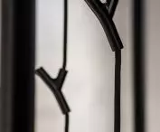 Light detail in the dressing room